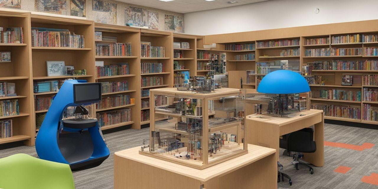 steam makerspace in a library