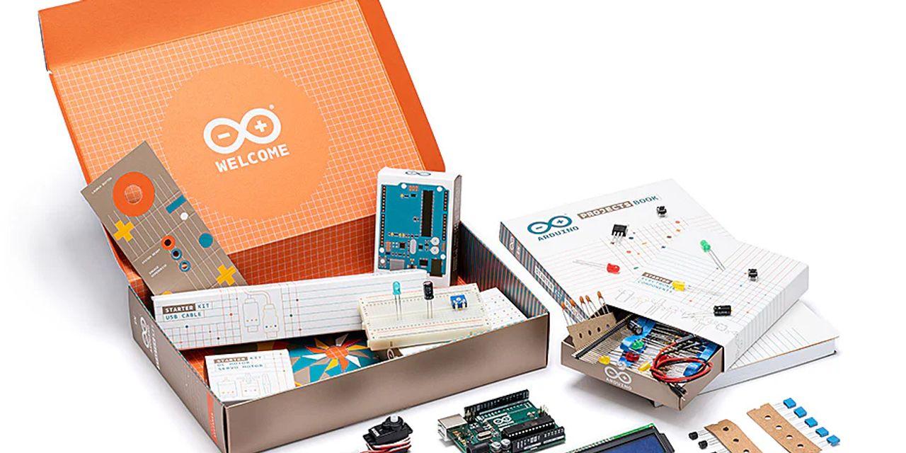 Arduino Uno starter kit, boards, sensor, electronic components